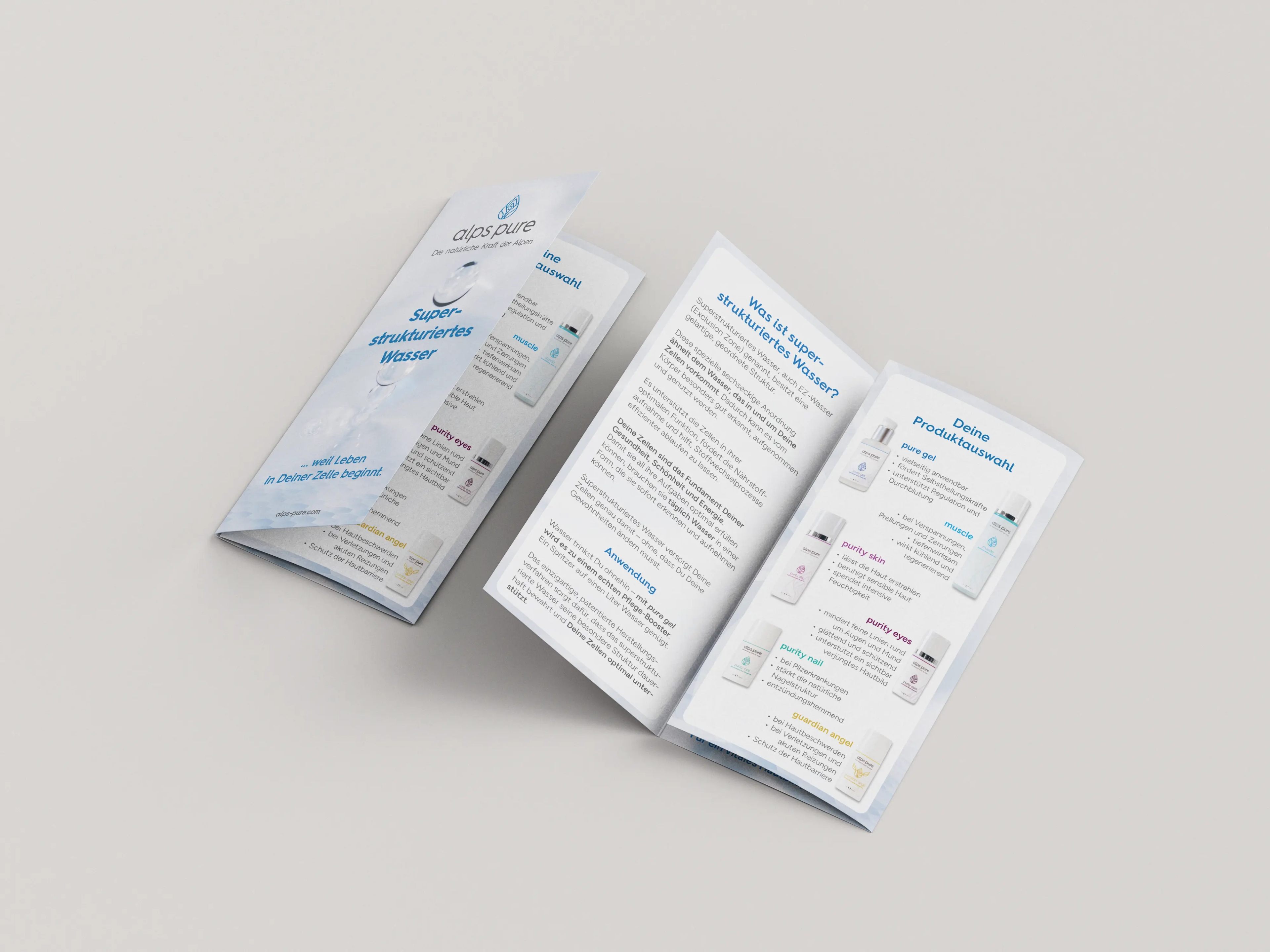 Flyer - Superstrukturiertes Wasser