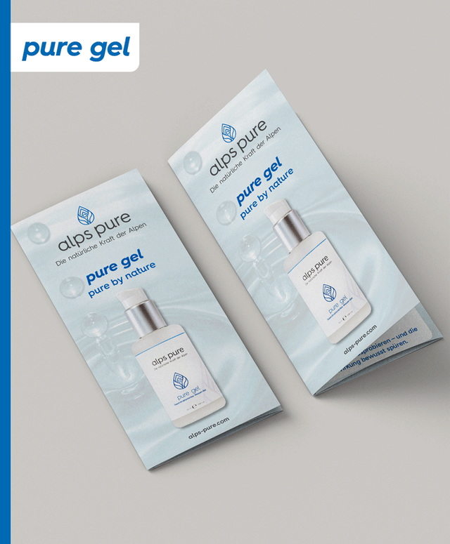 Flyer - pure gel