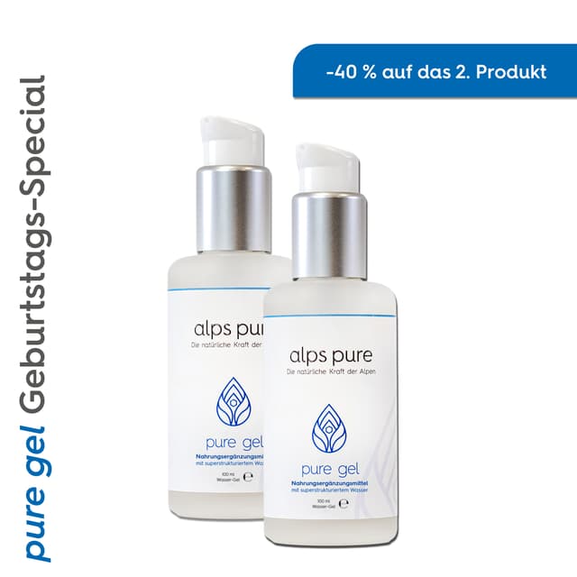 pure gel Geburtstags-Special