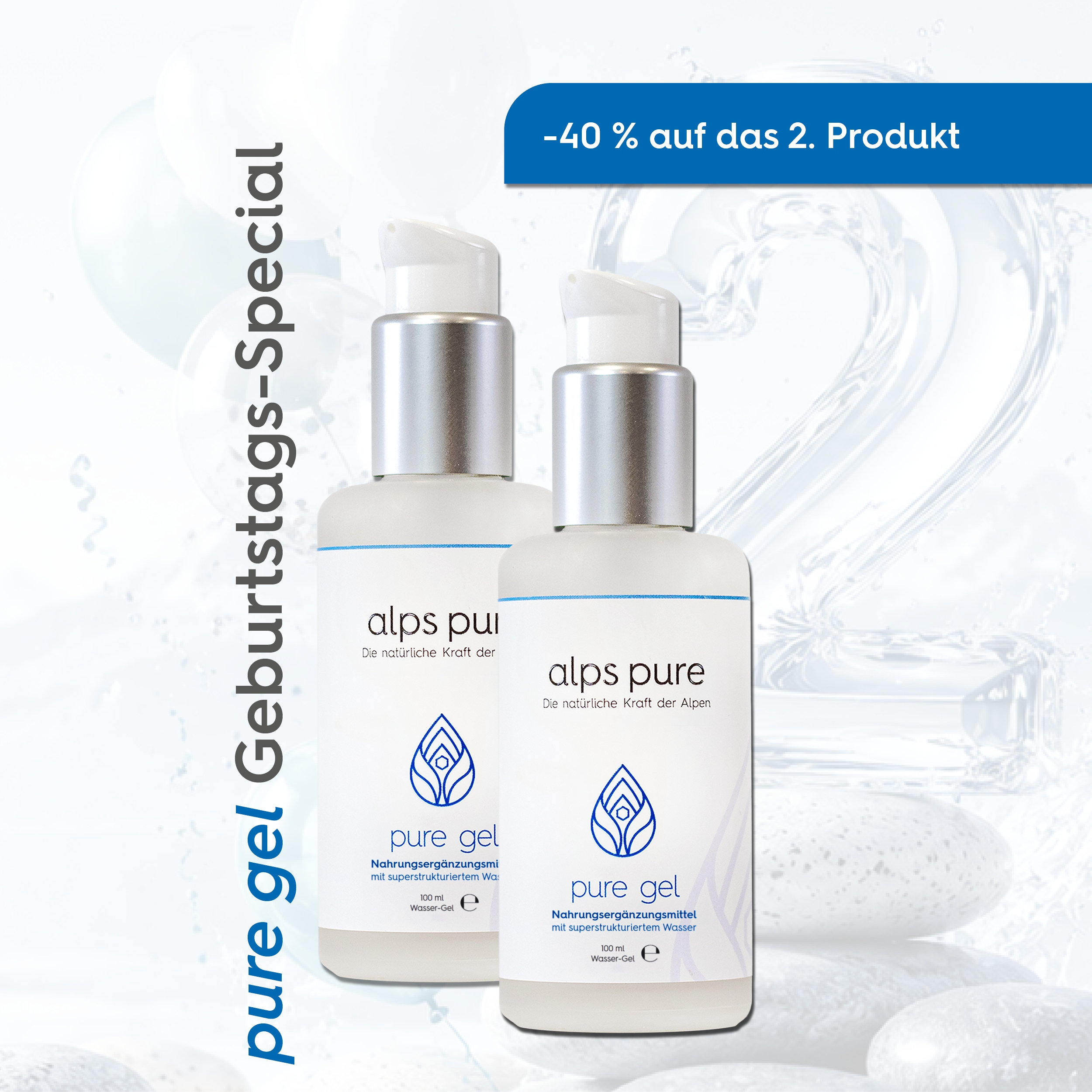 pure gel Geburtstags-Special